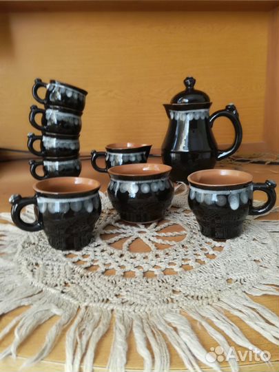 Сервиз кофейный.Кувшин керамическ Мясорубка ручная