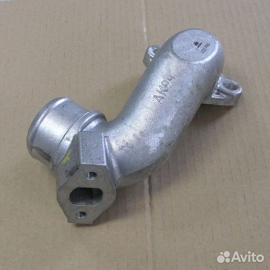 Патрубок теплообменника отводящий (ямз Автодизель)