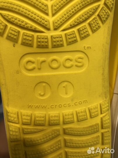 Резиновые сапоги crocs j1