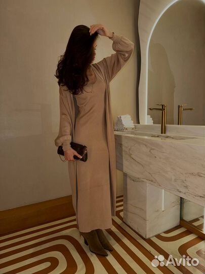 Комплект платье + кардиган