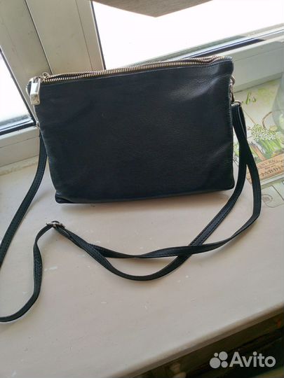 Сумка женская натуральная кожа италия