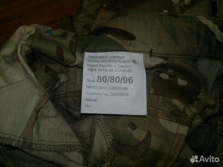 Комплект формы нато арм. британии мтр(multicam)