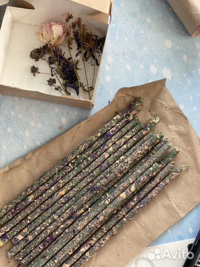 Свечи восковые медовые