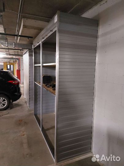 Роллетный шкаф в паркинг