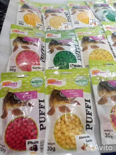 Уловистая приманка, насадки пуффи, puffi