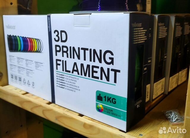 Филамент для 3d принтера 1.75мм,ABS и PLA купить в Москве | Электроника ...