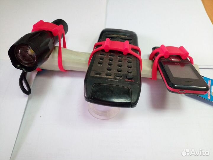 Силиконовое крепление на руль, авто, велосипеда