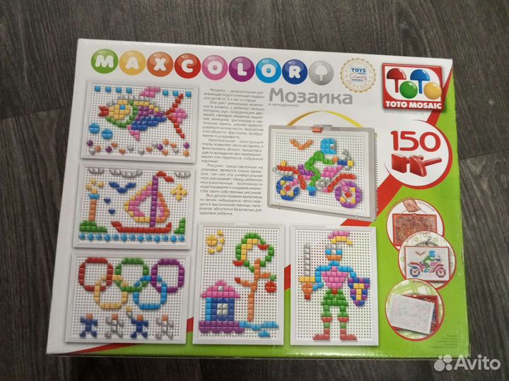 Мозаика детская, новая, 2 вида