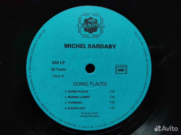 Michel Sardaby – Going Places – Japan 1990 v3