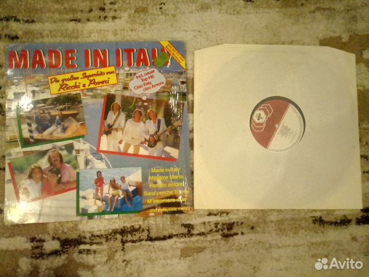 Виниловые пластинки italo super hits