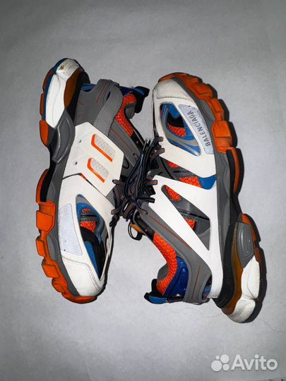 Balenciaga Track 1 Orange Blue White