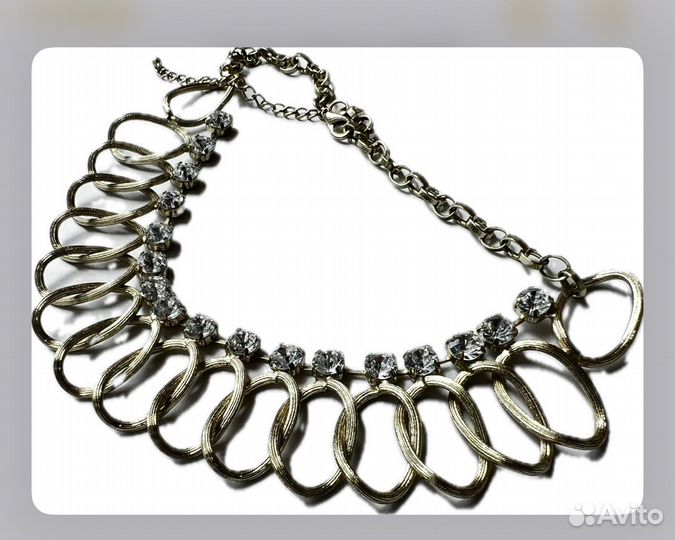 Колье крупное бижутерия