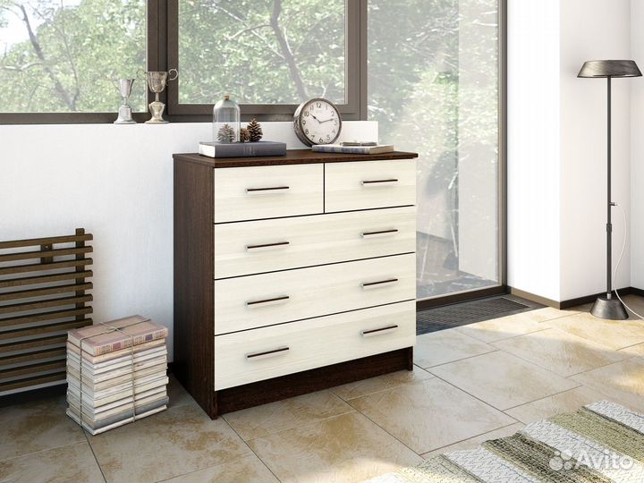 Комод К800-3/2 Венге-Лоредо