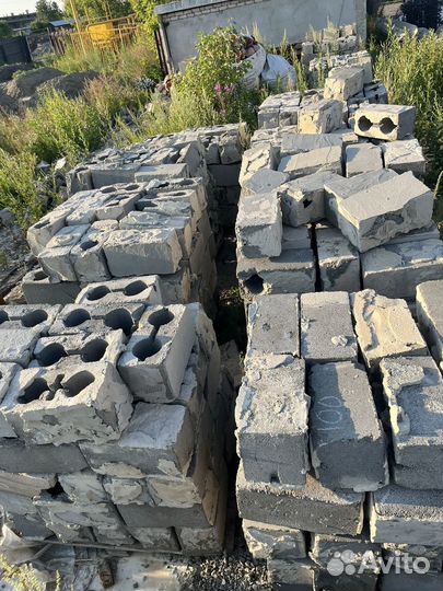 Шлакоблоки б/у советские крепкие