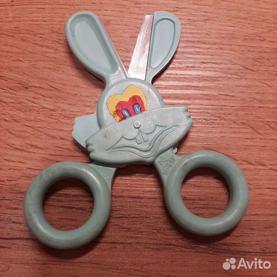 Ножницы СССР детские зайчик