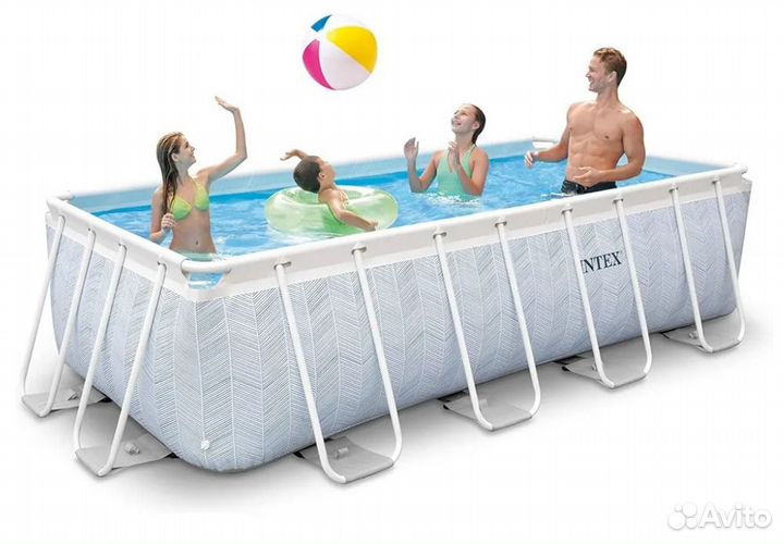 Каркасный бассейн 400*200*100 см Intex 54780CS