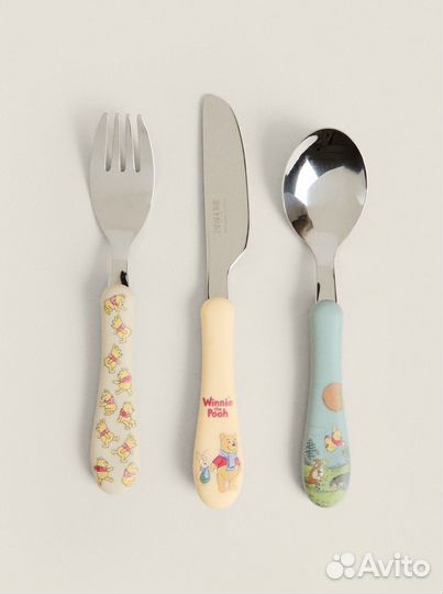 Набор столовых приборов zara kids winnie the pooh