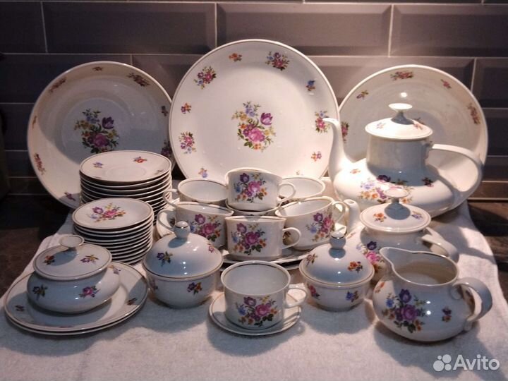 Набор столовой посуды гдр