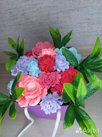 Букет из мыла