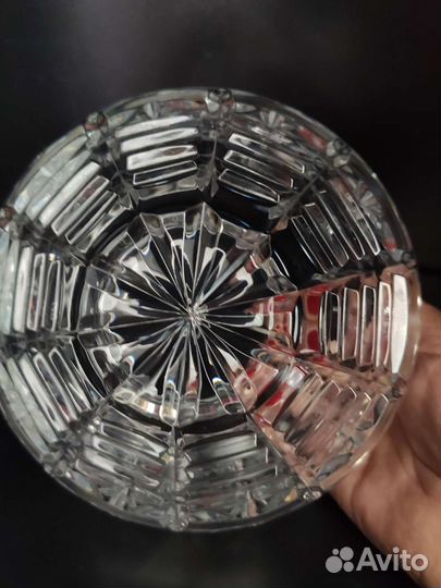 Хрусталь СССР красивый салатник