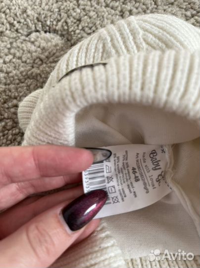 Шапка 46/48 весенняя доя девочки