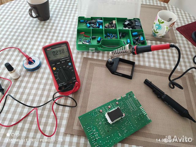 Ремонт газовых котлов и электронных плат управл