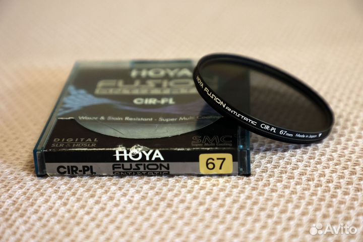 Светофильтр hoya PL-CIR Fusion Antistatic 67mm