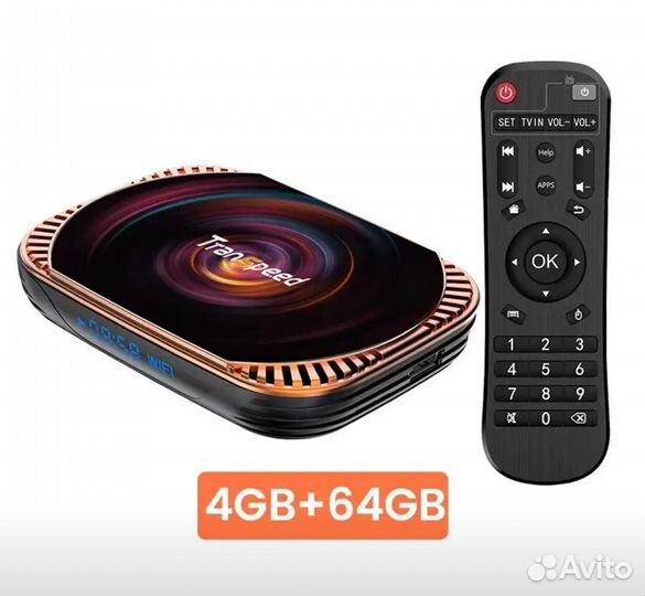 Новая смарт-приставка Transpeed X4