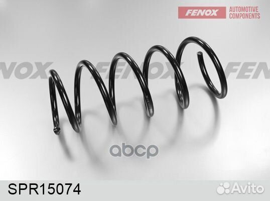 Пружина подвески renault duster 4x4 10- задняя