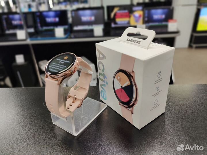 Умныe чacы Samsung Galaxy Watch Active(сов24б)