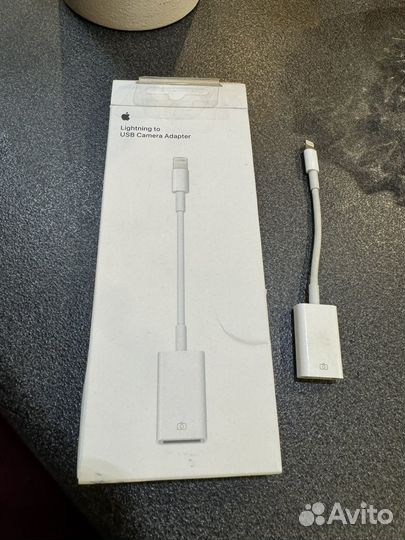 Кабель apple lightning to usb camera adapter