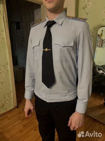 Форма полицейская мвд РФ (куртка, штаны, рубашка)