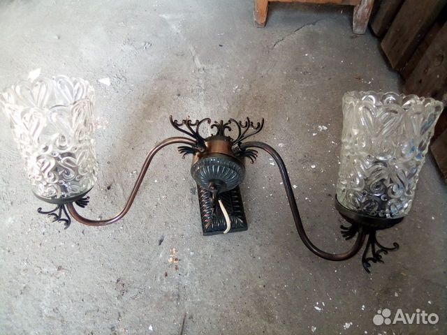 Бра настенное под бронзу