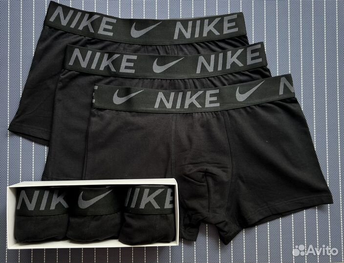 Трусы мужские Nike черные