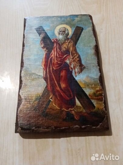 Иконы Св Андрей Первозванный и св вмчц Варвары