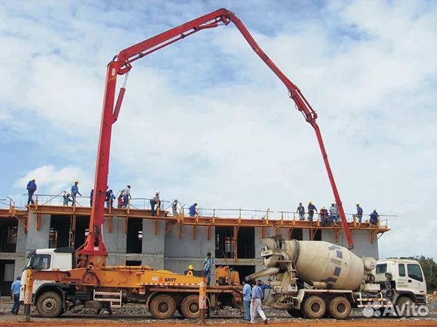 Бетон бетононасос