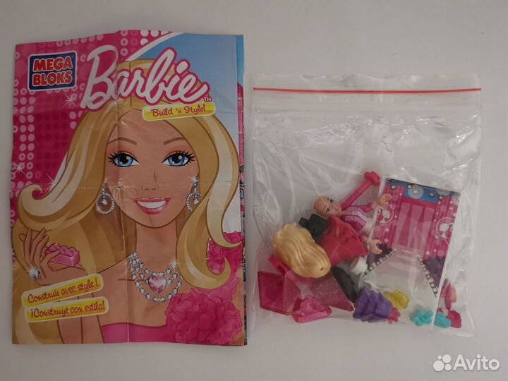 Mega Bloks Barbie Показ мод Конструктор