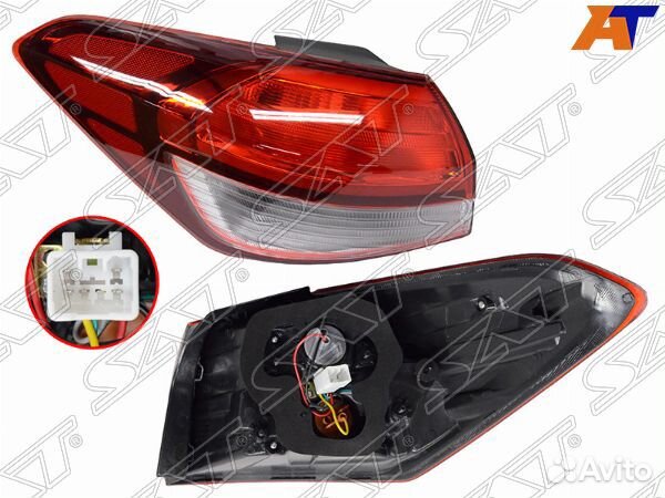 Фонарь задний KIA cerato