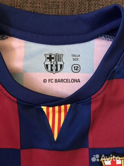 Футбольная футболка FC Barcelona для мальчика