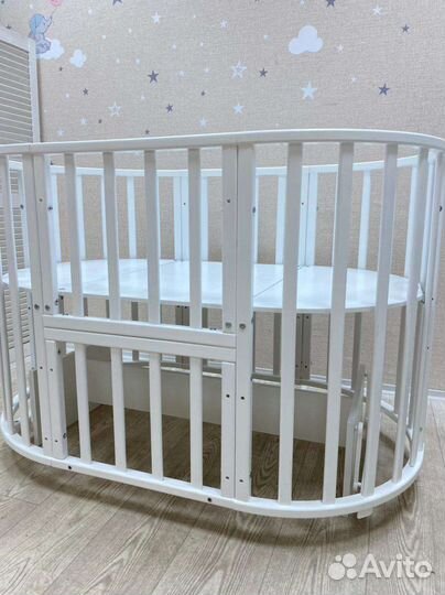 Круглая кроватка новая
