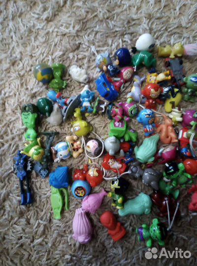 Игрушки из киндера и пятерочки