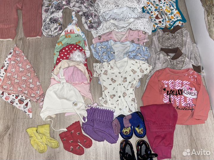 Пакет одежды для девочки 50 рр