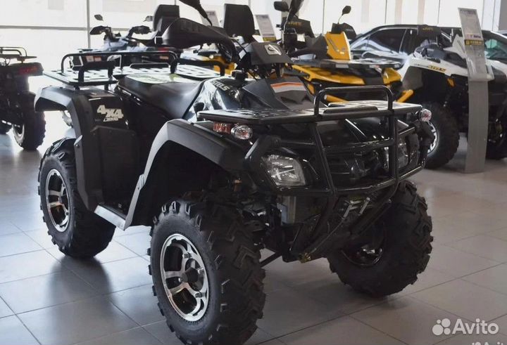 Квадроцикл Stels (Стелс) ATV 300 4WD (Черный)