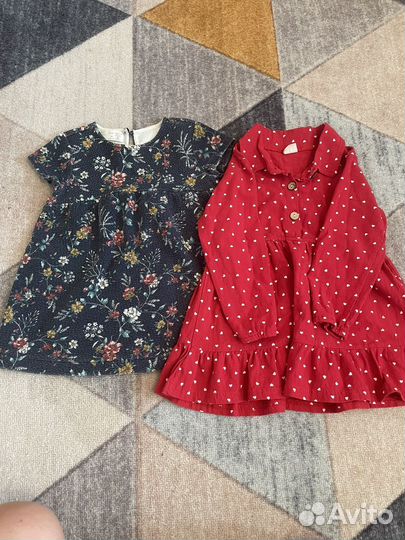 Одежда пакетом на девочку 74 80