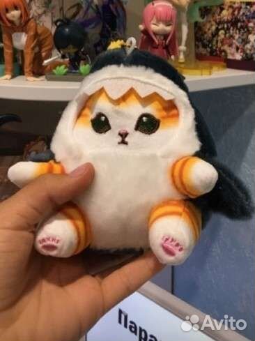 Котик акулёнок игрушка подарок