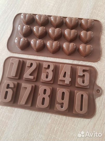 Силиконовые формы для шоколада