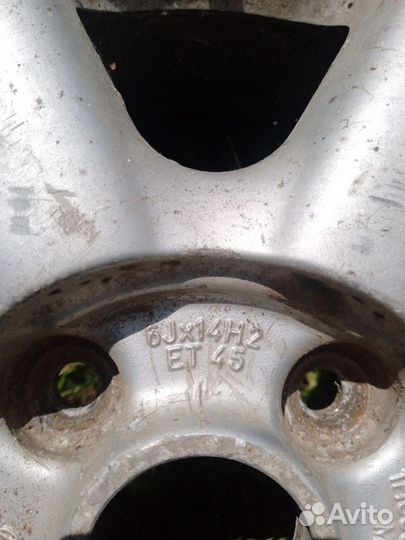 Диски r14 4x100 литье