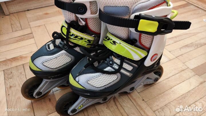 Роликовые коньки раздвижные 32-35