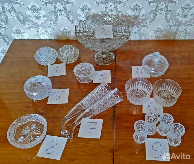 Хрусталь и стекло СССР