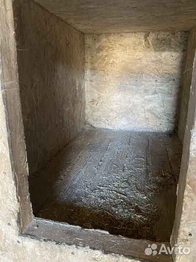 Будка для собаки утепленная